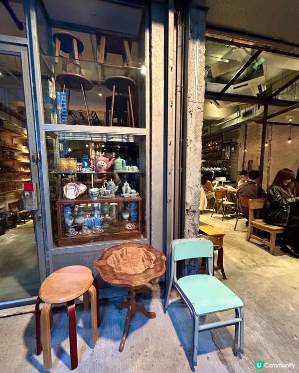 打卡📸半路咖啡☕️！港式懷舊風😋！