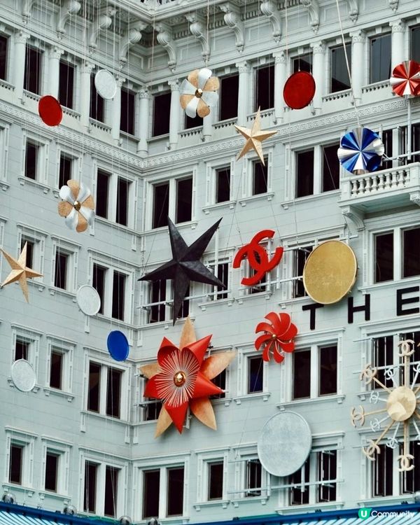 半島酒店CHANEL聖誕燈飾