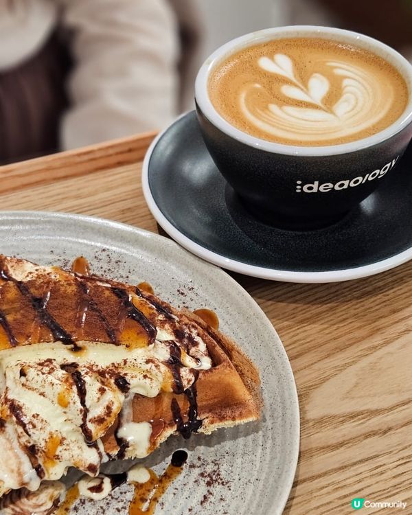 Tiramisu 好食👍🏻 香蕉朱古力窩夫伏左