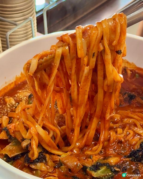 首爾安國站人氣辣炒章魚麵店👅🐙