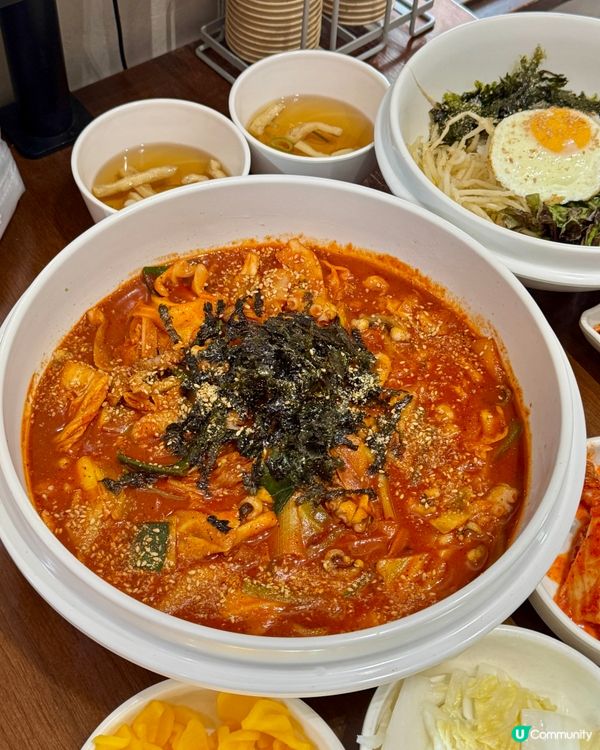 首爾安國站人氣辣炒章魚麵店👅🐙