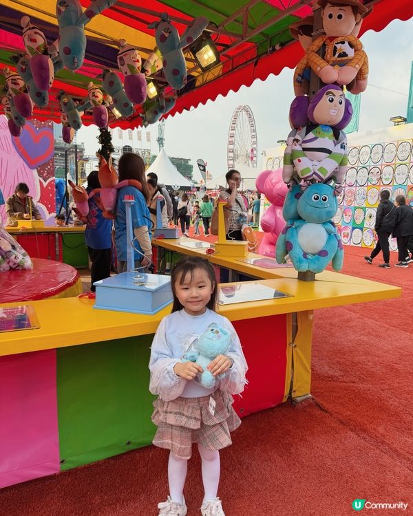 一家大細去嘉年華！毛毛大豐收🥳