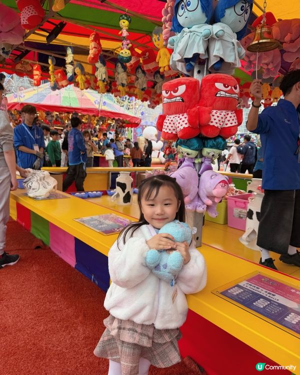 一家大細去嘉年華！毛毛大豐收🥳
