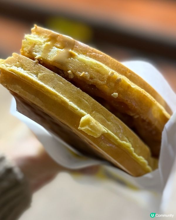 厚脆格仔餅😋元朗嘉發小食！🧇🥜