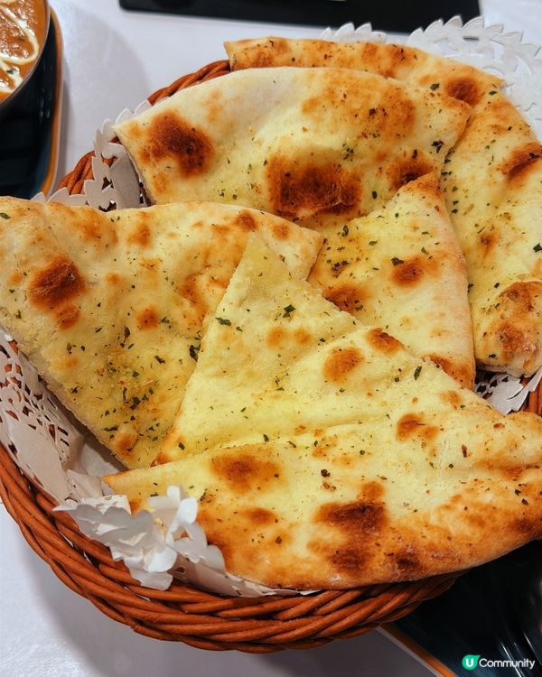 五種咖喱有辣有唔辣！大推超軟熟蒜蓉naan🤩