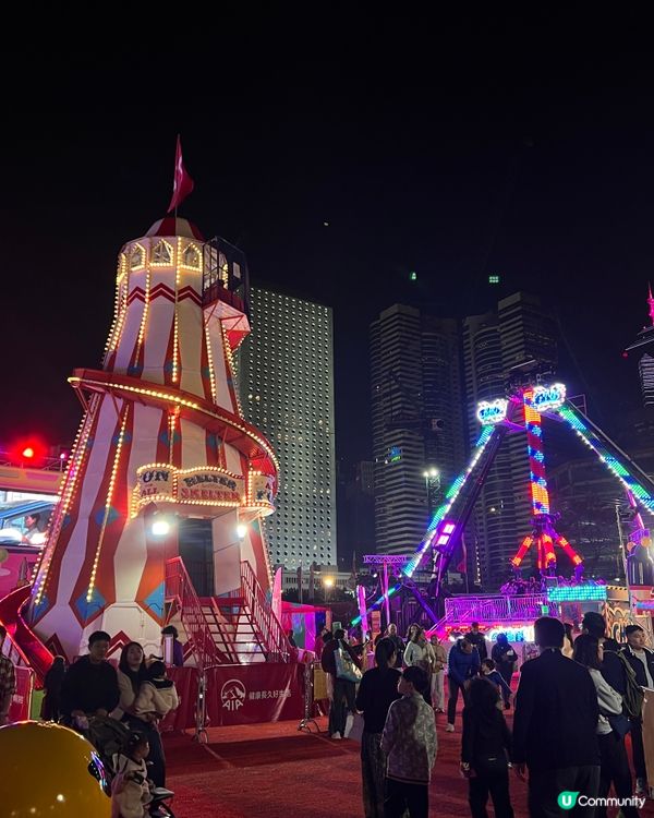 🇭🇰香港只有冬季才有的高空落日飛椅子（附速通攻略…