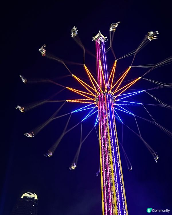 🇭🇰香港只有冬季才有的高空落日飛椅子（附速通攻略…