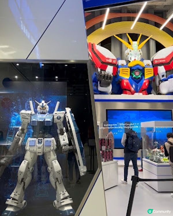 【香港四圍遊】啟德│雙子匯 2 期 ♥ 香港首間官方旗艦店 Gundam Base 香港店。1:2神高達巨型半身立像。香港情景模型。限定版高達模型