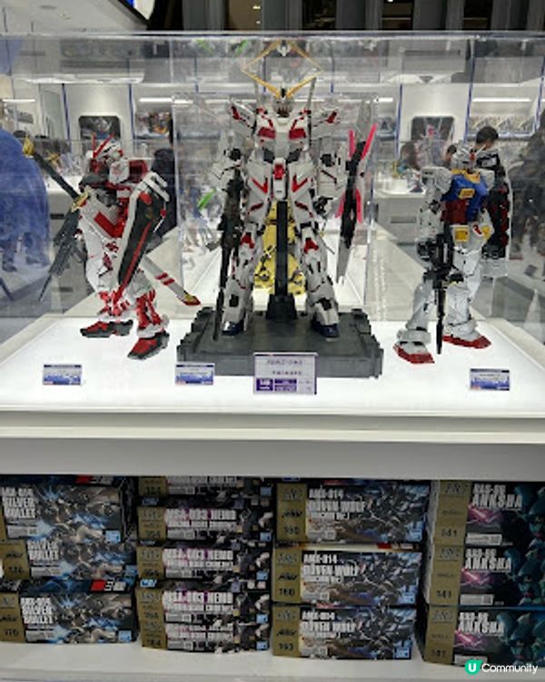 【香港四圍遊】啟德│雙子匯 2 期 ♥ 香港首間官方旗艦店 Gundam Base 香港店。1:2神高達巨型半身立像。香港情景模型。限定版高達模型
