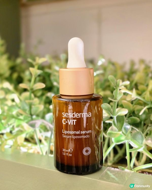 西班牙Sesderma C-VIT 亮白精華，透光肌有跡可尋～