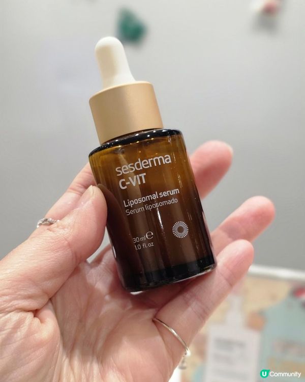 西班牙Sesderma C-VIT 亮白精華，透光肌有跡可尋～