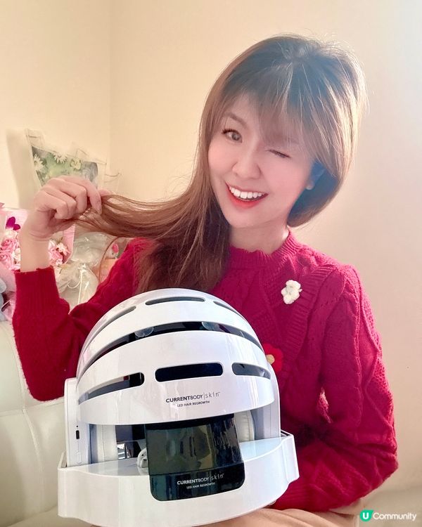 想生髮？唔使諗！光療帽幫到你！😎 10分鐘搞掂！