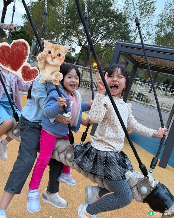 ⭐️親子野餐不能錯過有兒童遊樂場的佐敦谷