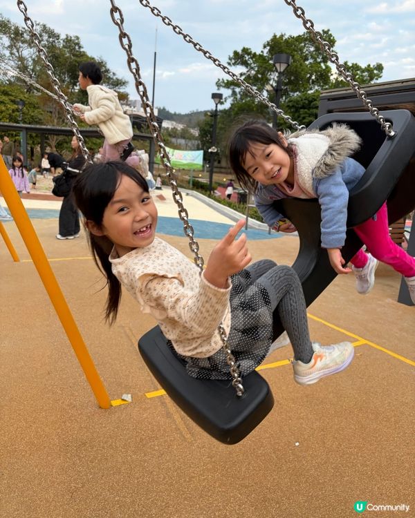 ⭐️親子野餐不能錯過有兒童遊樂場的佐敦谷