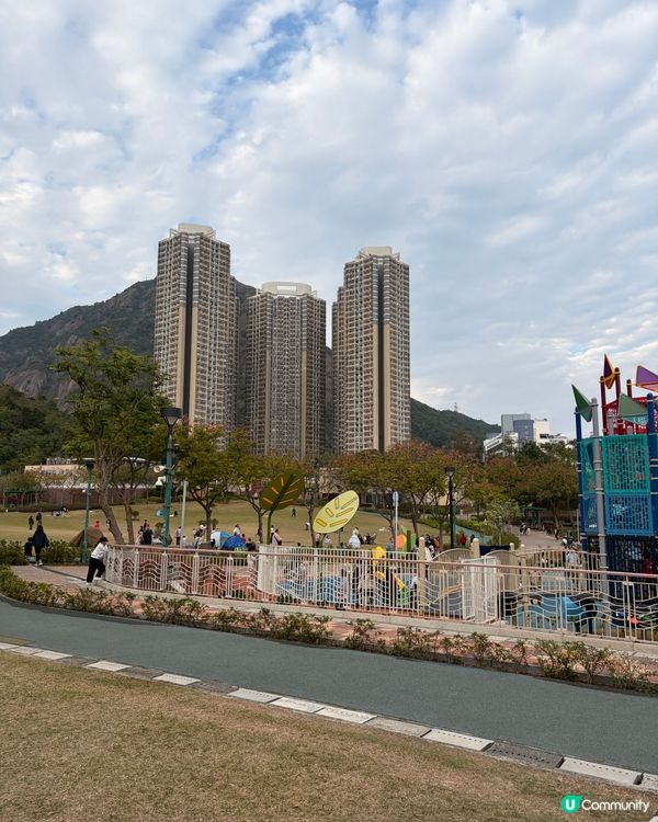 ⭐️親子野餐不能錯過有兒童遊樂場的佐敦谷