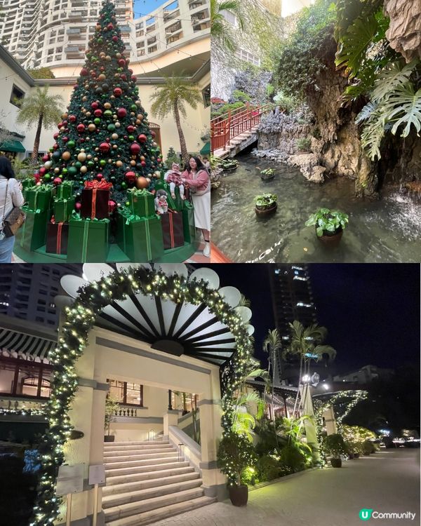 聖誕尾巴🎄淺水灣打卡！影灣園勁靚🤩