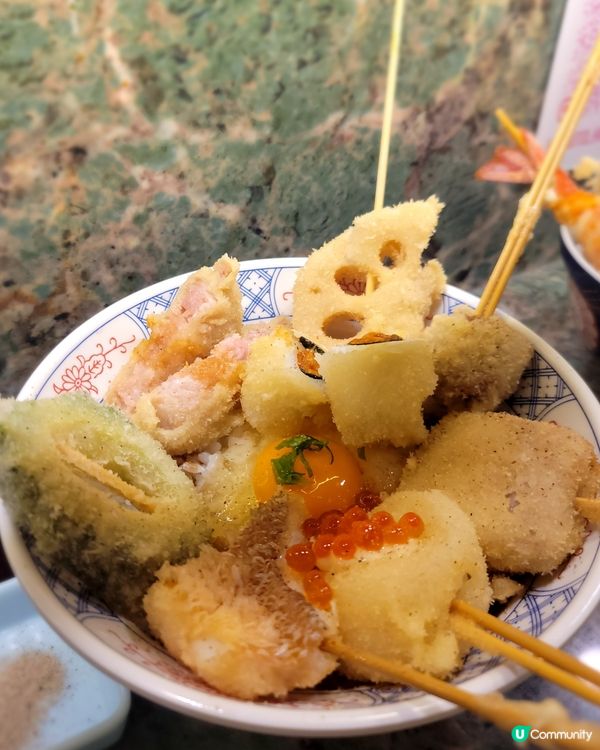 北斗串揚🤤！拖羅丼爆丼！😋