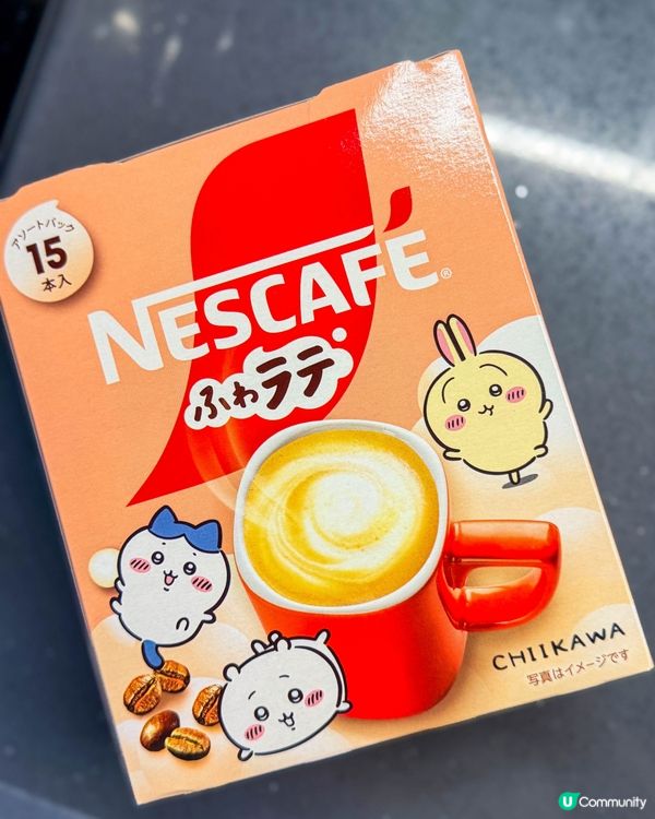 NESCAFÉ × CHIIKAWA ふわラテ☕️