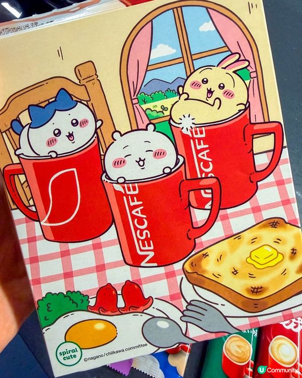 NESCAFÉ × CHIIKAWA ふわラテ☕️