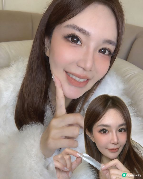 美白牙貼一貼就白😍