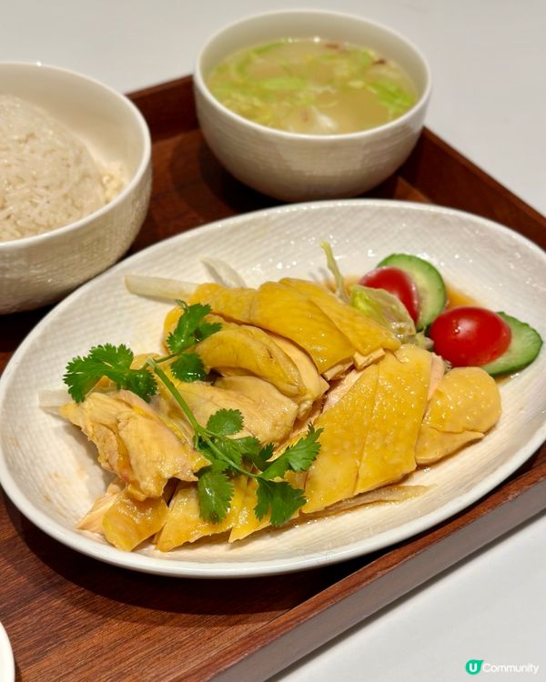 文華海南雞飯，必食滑嫩海南雞！😋