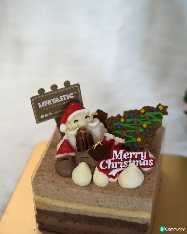 期間限定！朱古力核桃蛋糕 🎄🍰😋