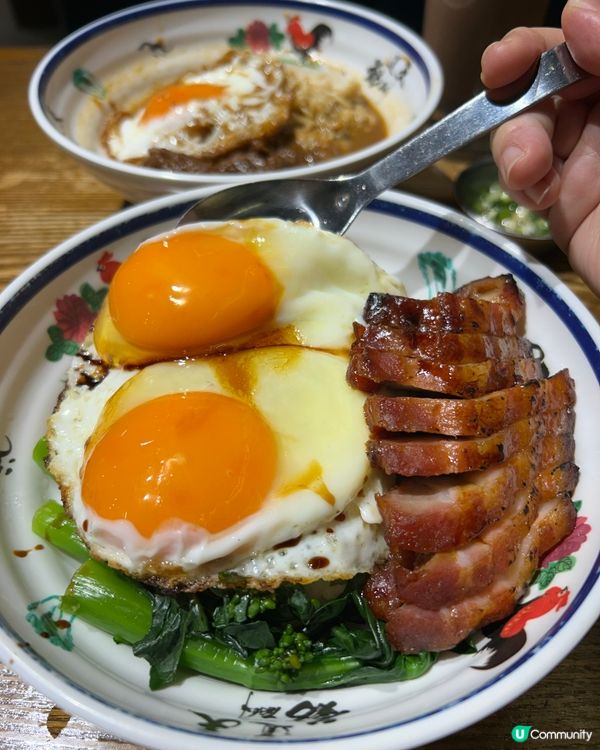 一店雙享！肥叉燒丼🤤限時沙嗲牛公仔麵放題😋