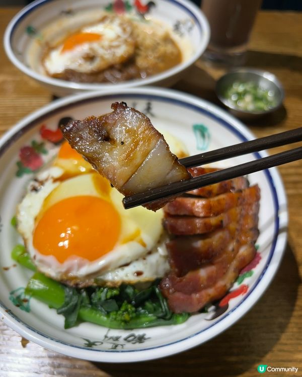 一店雙享！肥叉燒丼🤤限時沙嗲牛公仔麵放題😋