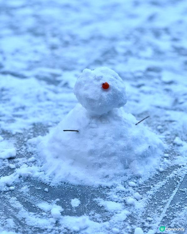 『英國』紫色日落好靚💜原來係落雪先兆❄️