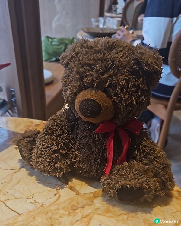 下午茶好去處！花束熊仔佈置靚靚 🐻💐