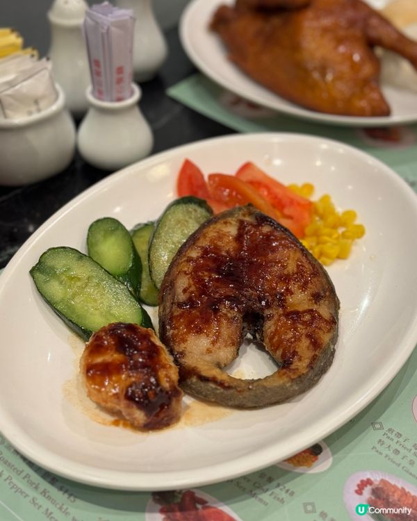 灣仔明寶石餐廳💝必食脆皮烤雞🤤套餐好抵食👍🏻