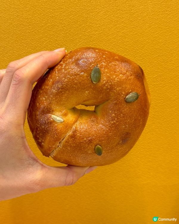 Midnight南瓜貝果！開黎啟德終於食到啦！😋！