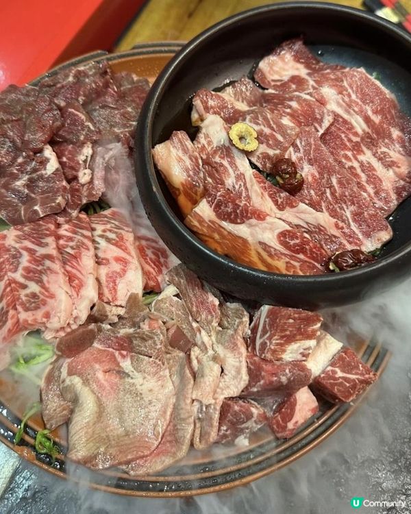 🩷古色古香宮廷風火鍋🍲足料玲瓏浮凸花膠雞湯鍋🤤