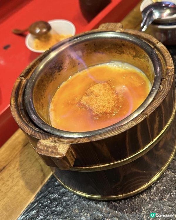 🩷古色古香宮廷風火鍋🍲足料玲瓏浮凸花膠雞湯鍋🤤