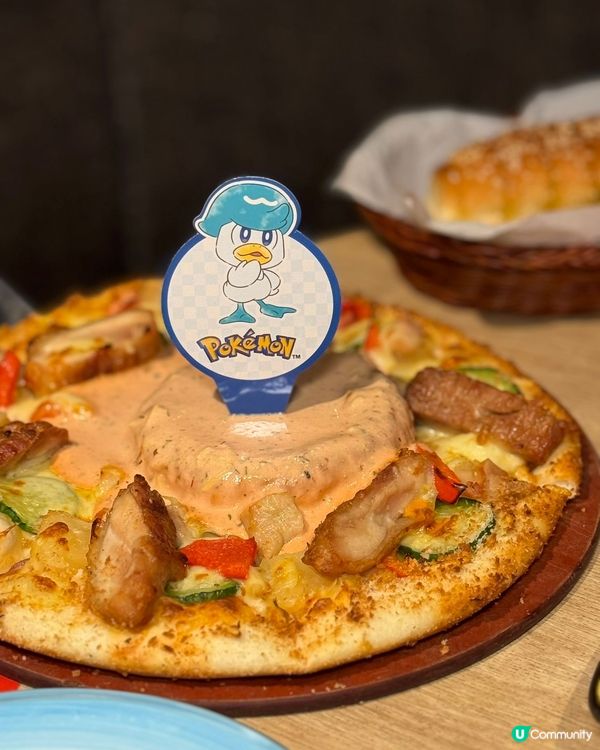 PizzaHutXPokémon 期間限定和風批套餐系列主題