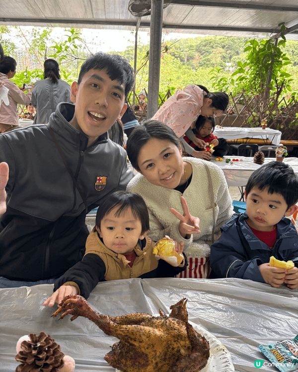 童遊花園聖誕親子活動適合由2-8歲小朋友，小朋友從中體驗整燒...