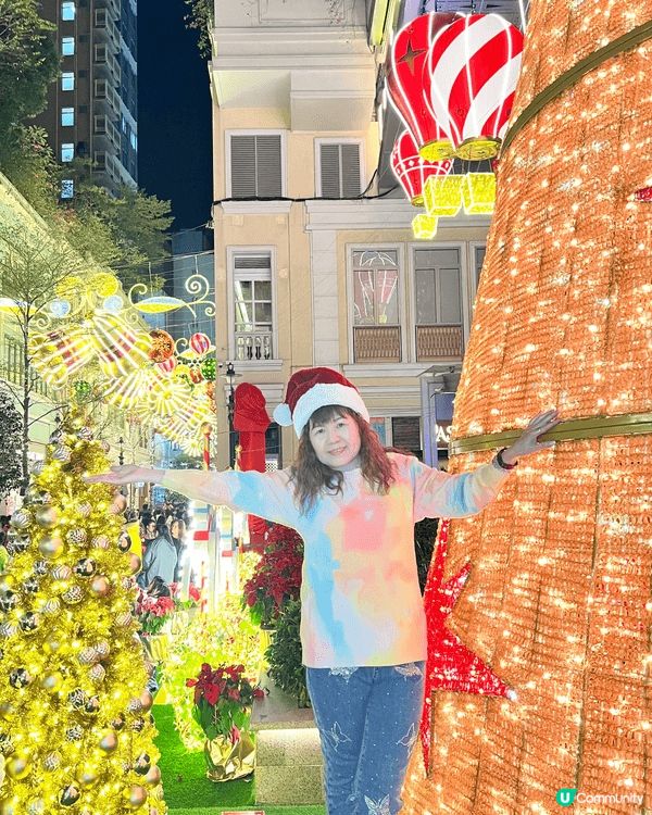 灣仔利東街聖誕裝飾美侖美換、繽紛璀燦！最適合一家大細來打卡！...