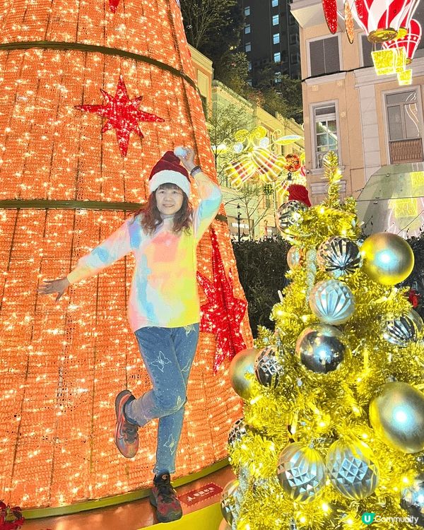 灣仔利東街聖誕裝飾美侖美換、繽紛璀燦！最適合一家大細來打卡！...