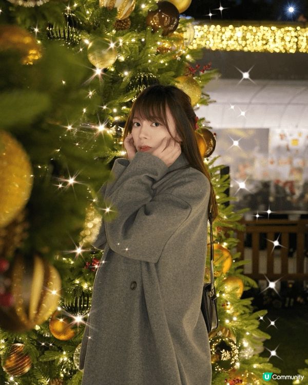 今年聖誕,我覺得西九聖誕小鎮最有氣氛🥰