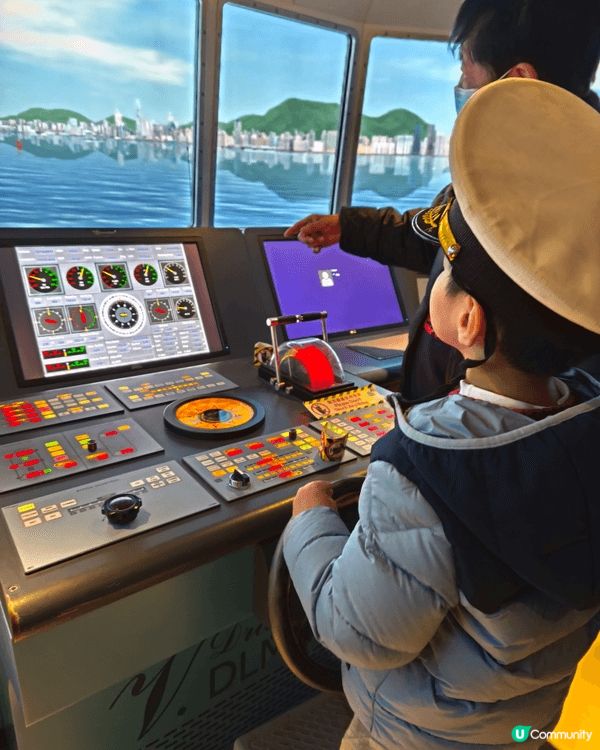 親子好去處可以去香港海事博物館,這裡除了有展館看外,還有得體...