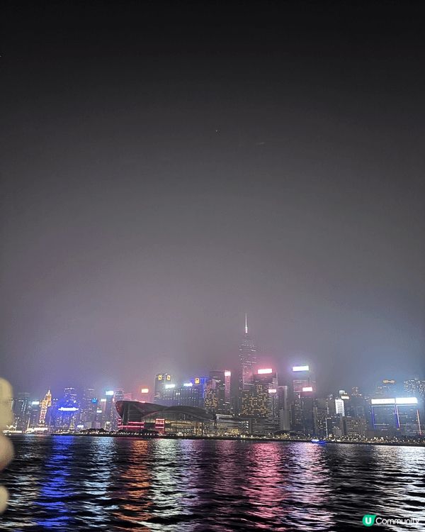 香港美麗夜景使人陶醉
