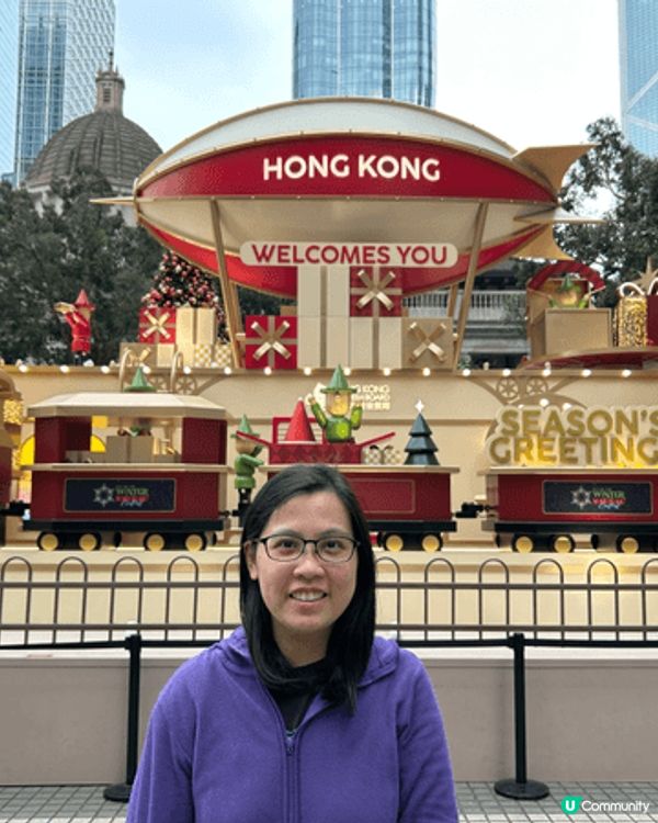 中環佈置左好多聖誕樹同燈飾，聖誕節梗係要去影靚相同打卡啦