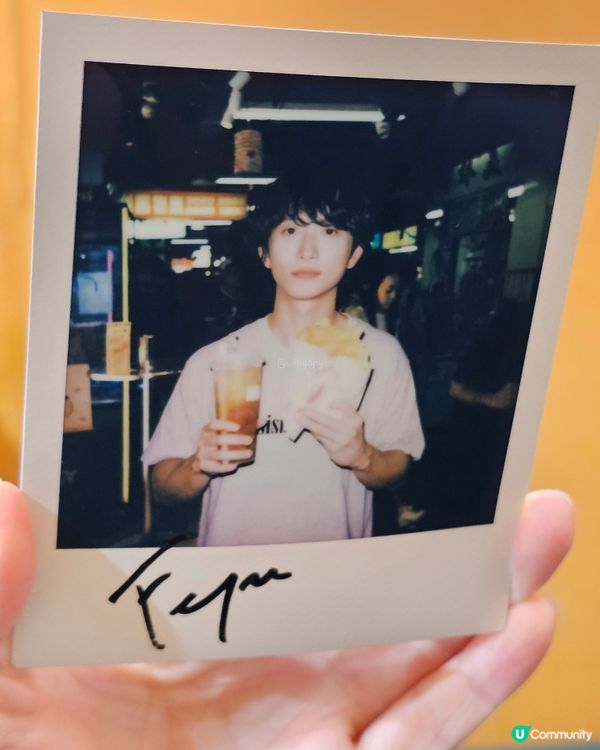 開心抽中鋒澤即影即有！🤩📸