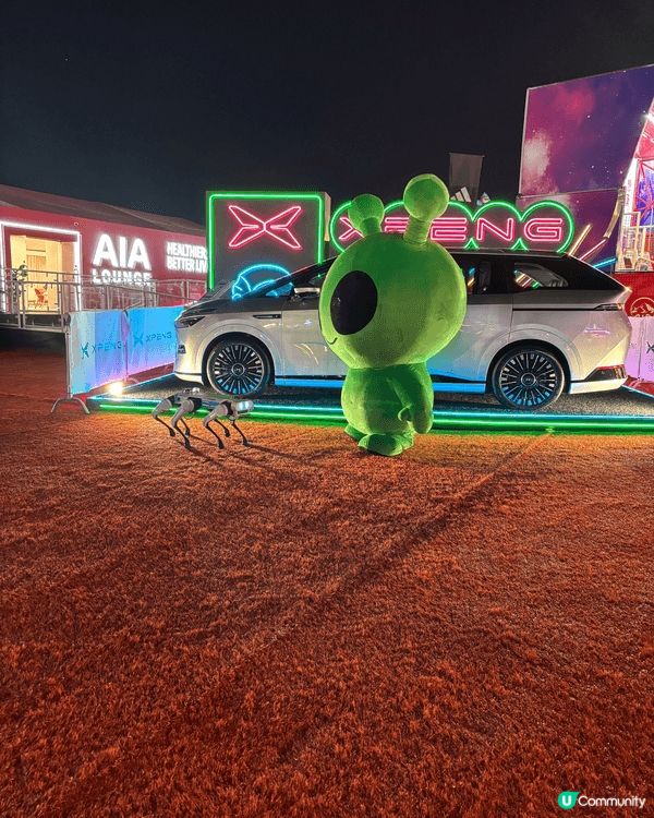AIA Carnival 友邦嘉年華有得玩攤位，又有可以玩刺...