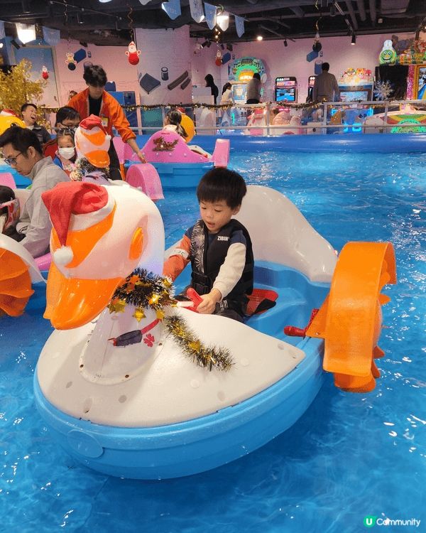 百田遊園，有得玩車玩船波波池沙池等等，最抵係優惠場，夜晚7至...