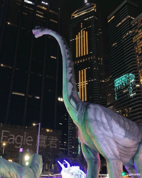 不久之前看到的長頸恐龍🦕