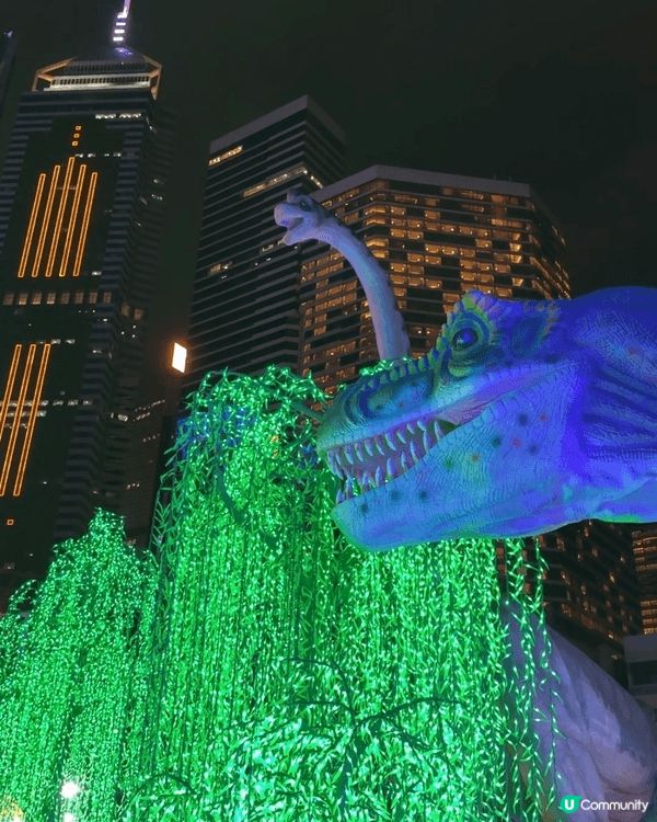 不久之前看到的長頸恐龍🦕