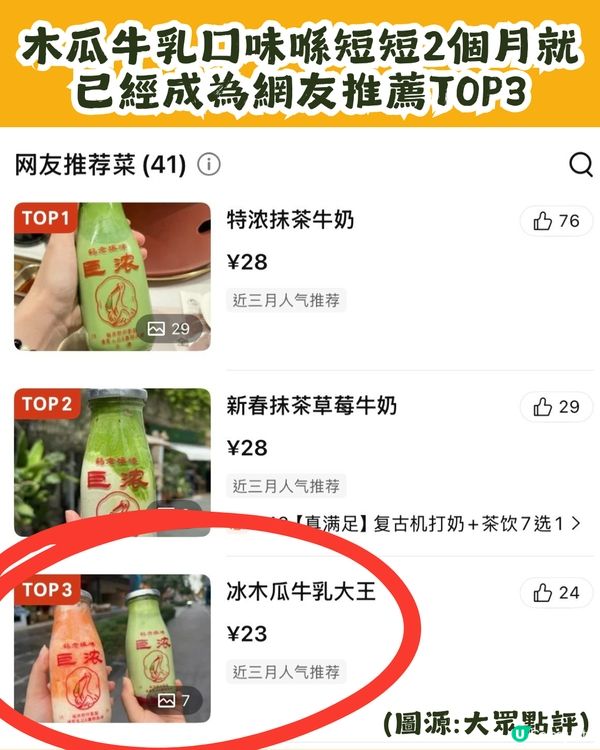 深圳人氣樽仔牛奶專門店🍵新推香芋/木瓜牛乳口味