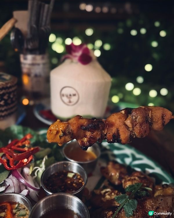 灣仔戶外度假風🌴🍹 椰林樹影泰國菜