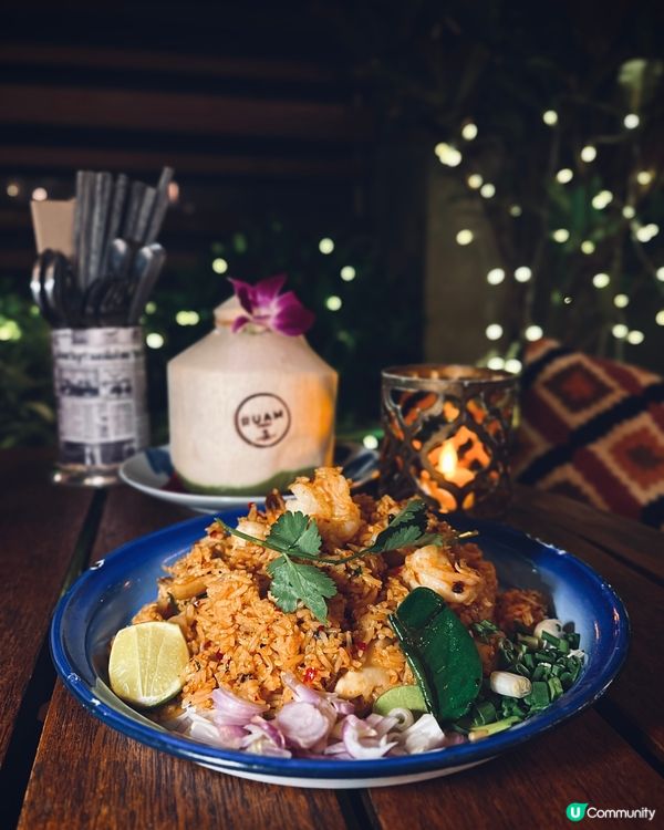 灣仔戶外度假風🌴🍹 椰林樹影泰國菜